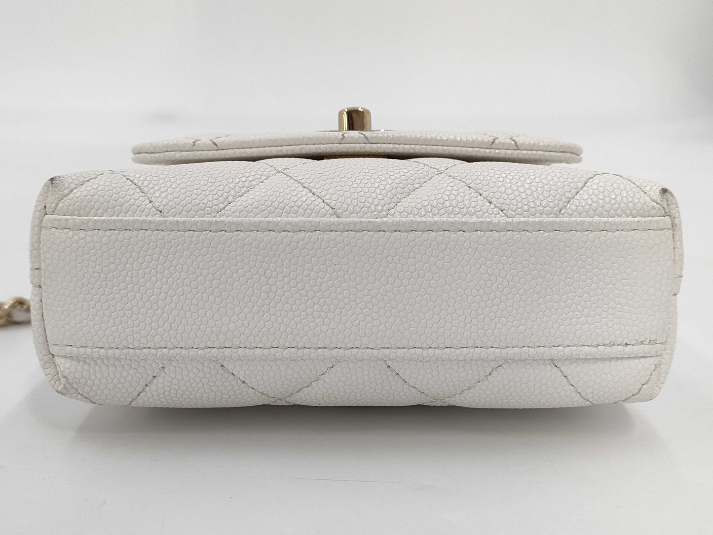 CHANEL Coco Handle Micro Caviar Skin 2-Way Shoulder Bag Random Serial Number Shoulder Bag