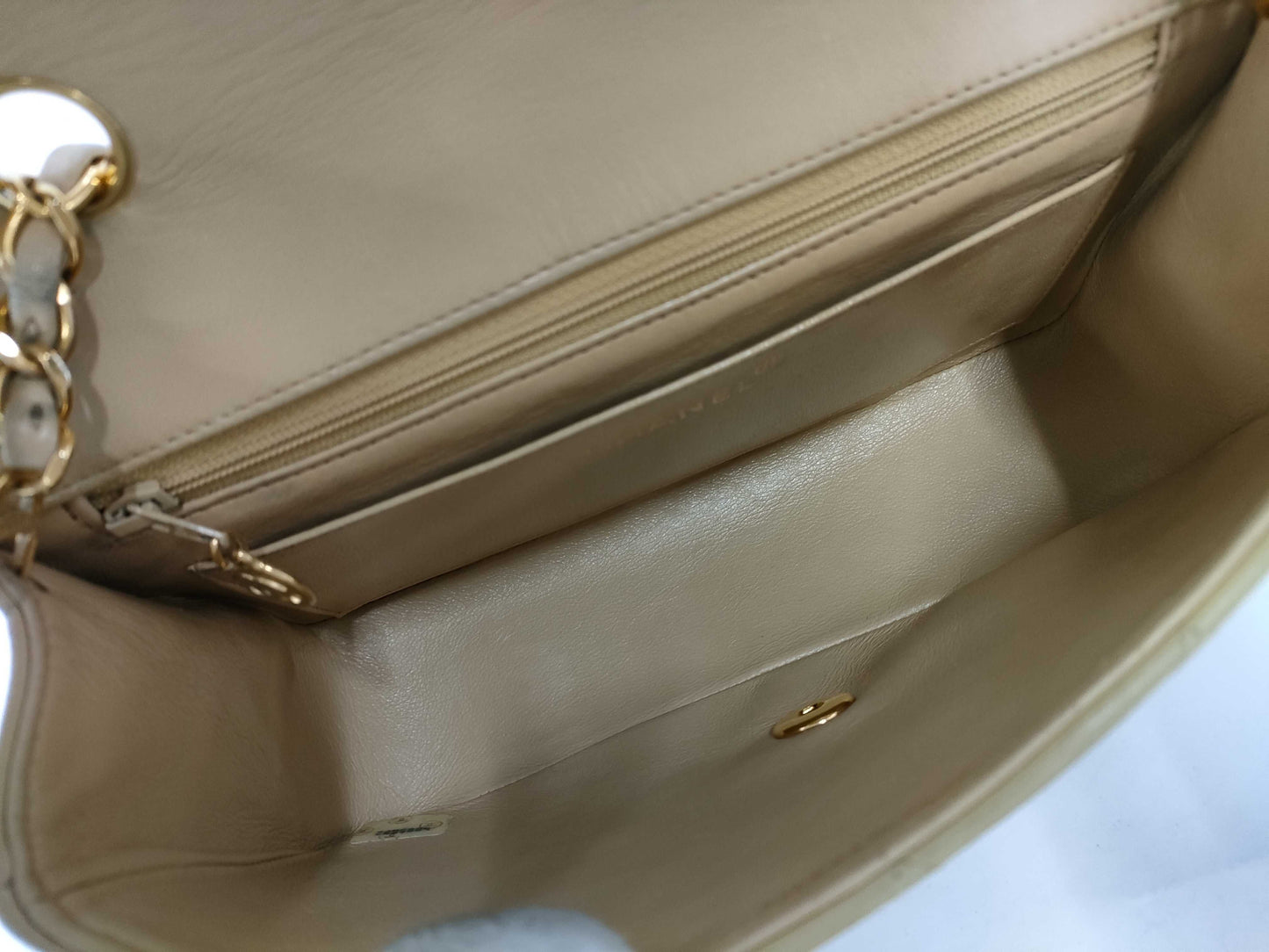 CHANEL Diana 22 Lamb Chain Shoulder Bag with GD Hardware