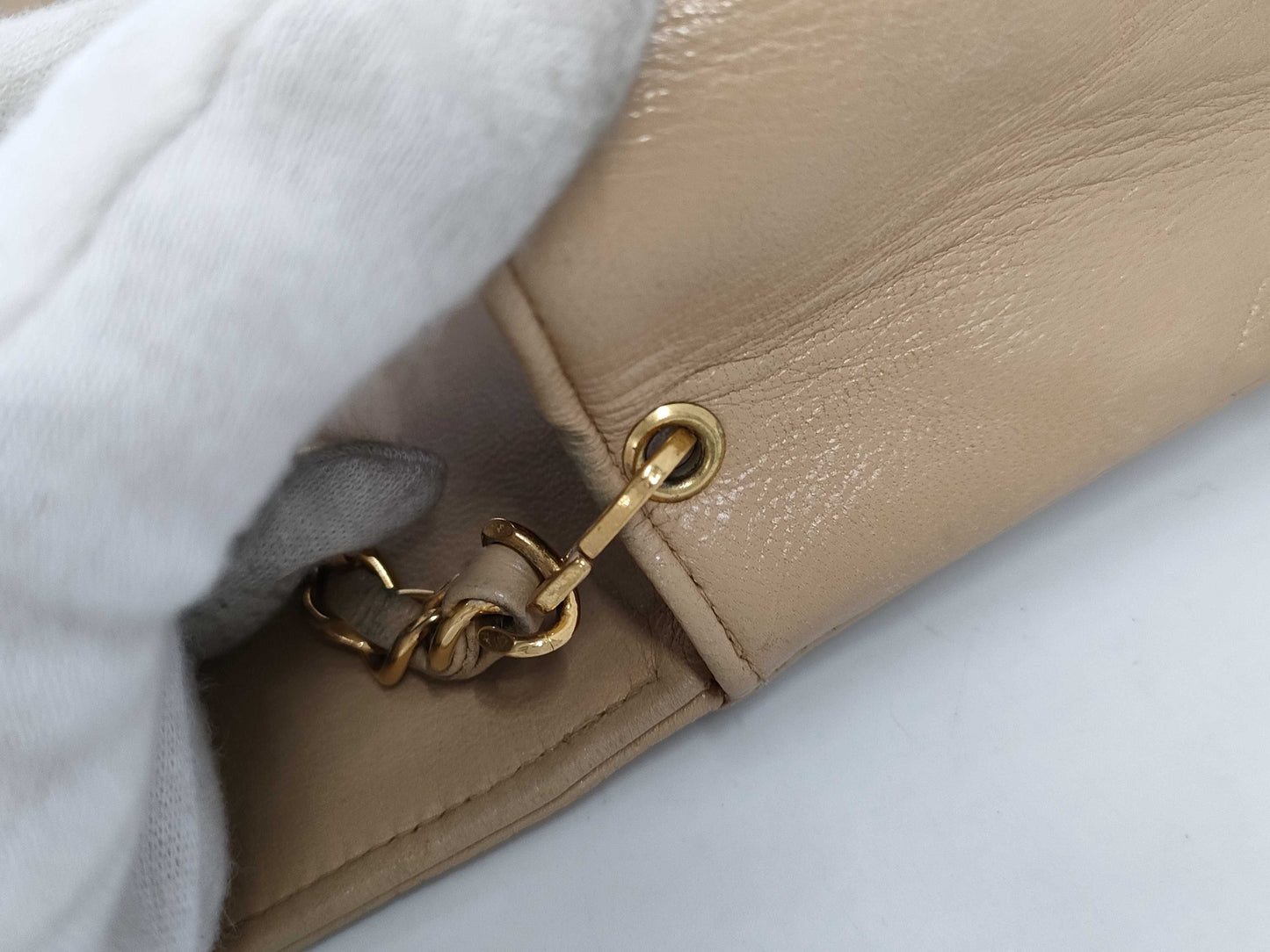 CHANEL Diana 22 Lamb Chain Shoulder Bag with GD Hardware