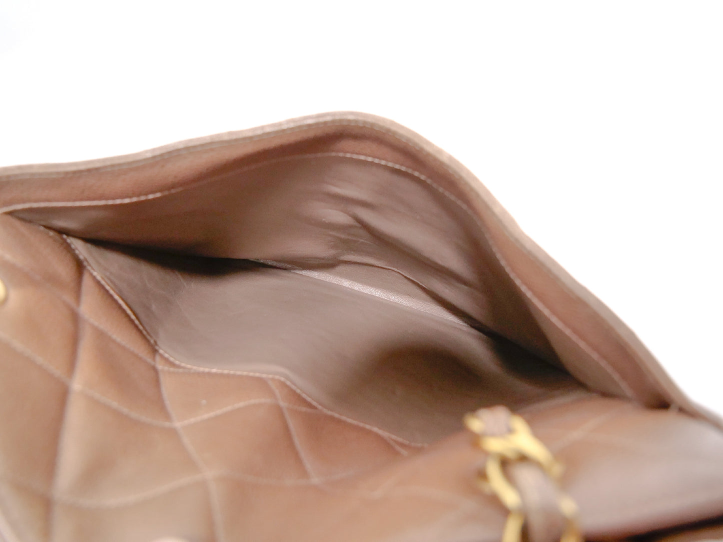 CHANEL Caviar Skin Chain Tote with Coco Mark and Serial Seal