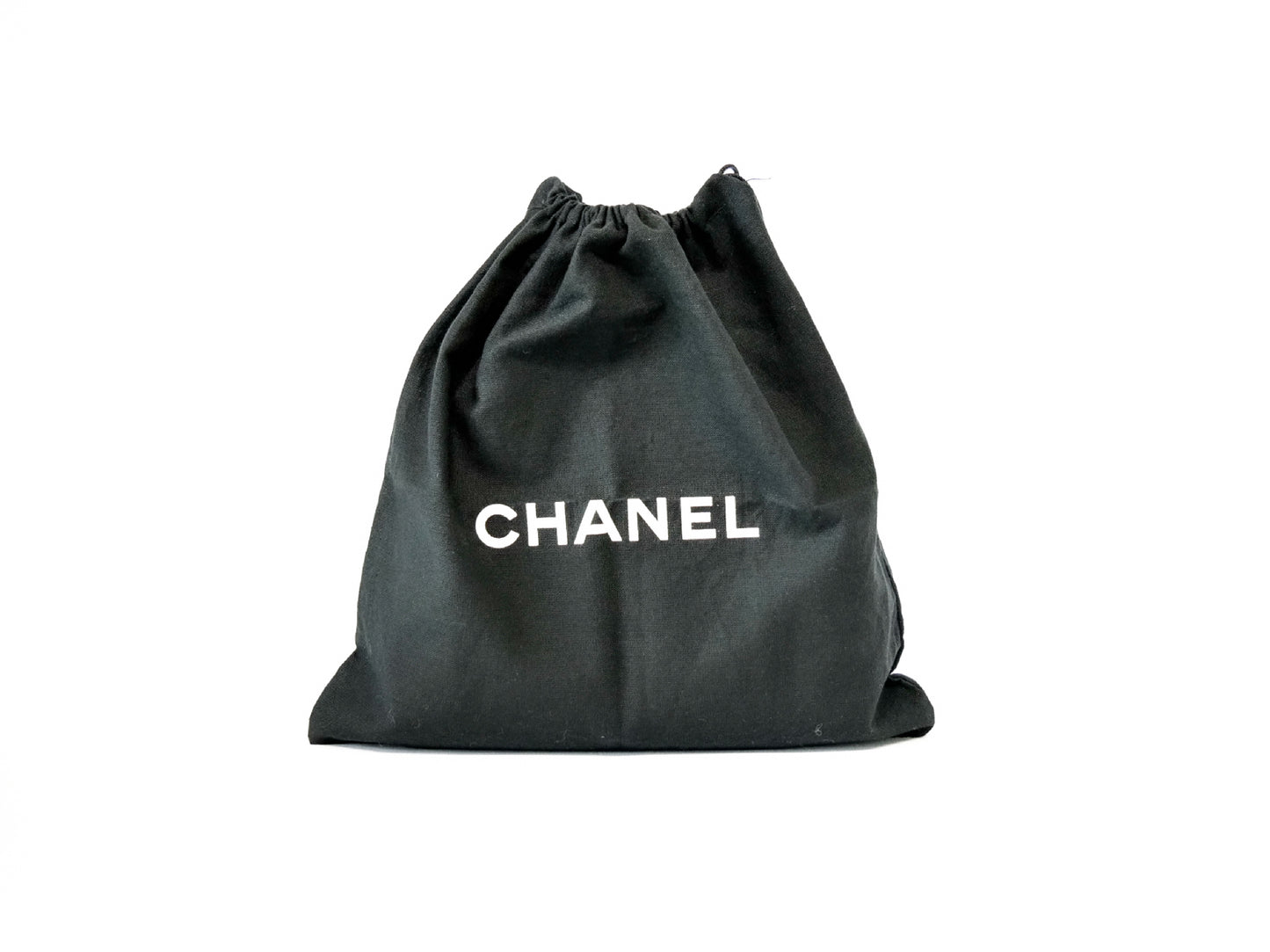 CHANEL Caviar Skin Coco Mark Shoulder Bag with Gold Hardware