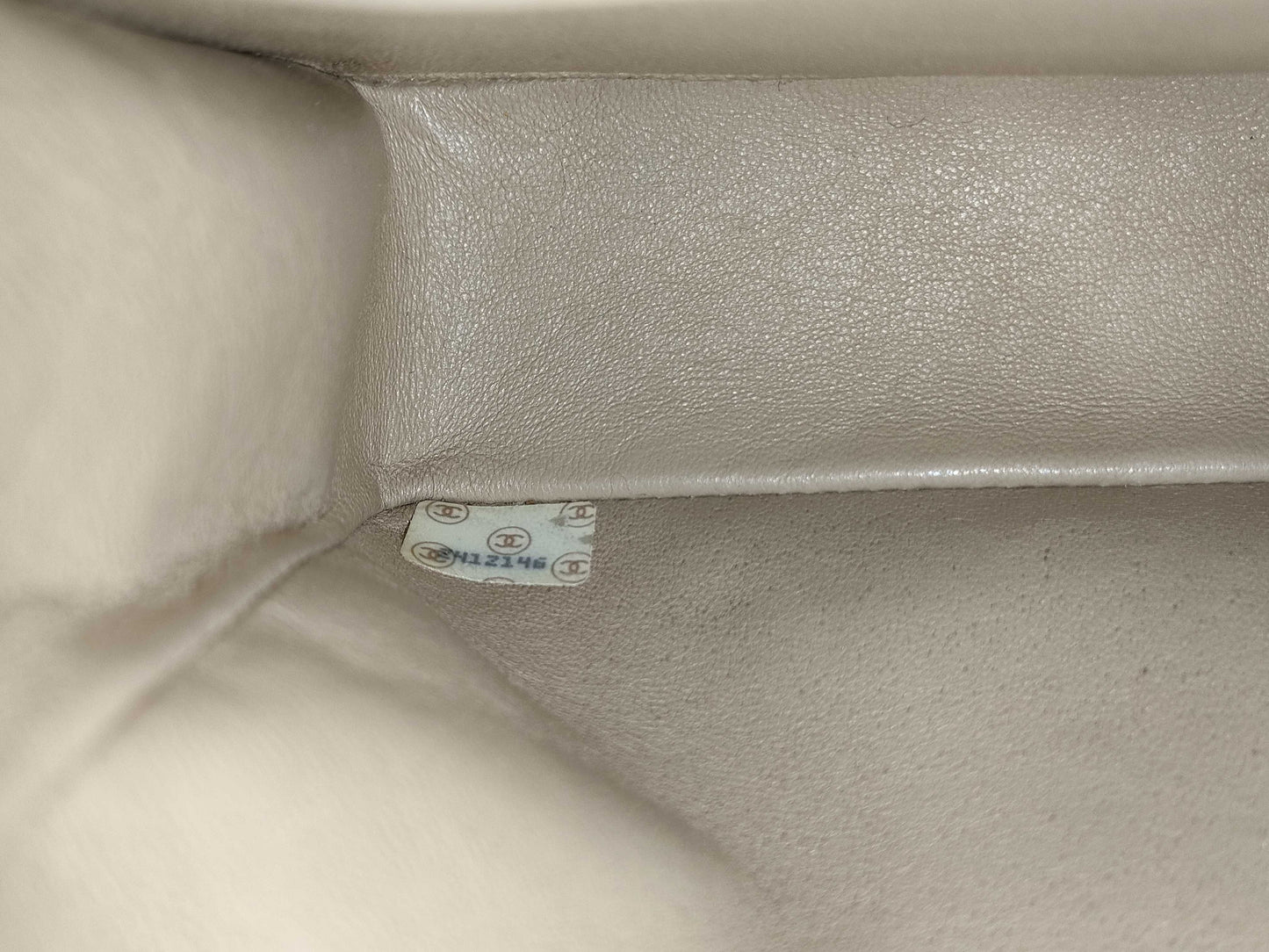 CHANEL Matelasse 23 Double Double Beige Shoulder Bag 2412146