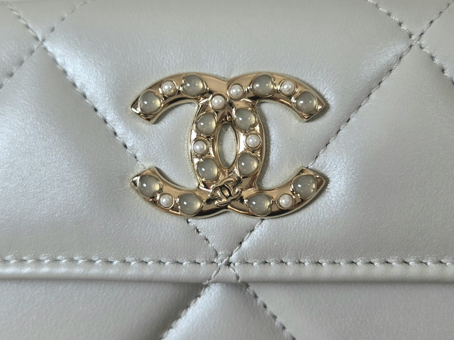 CHANEL CHANEL Small Flap Wallet Matelasse Tri-fold Wallet