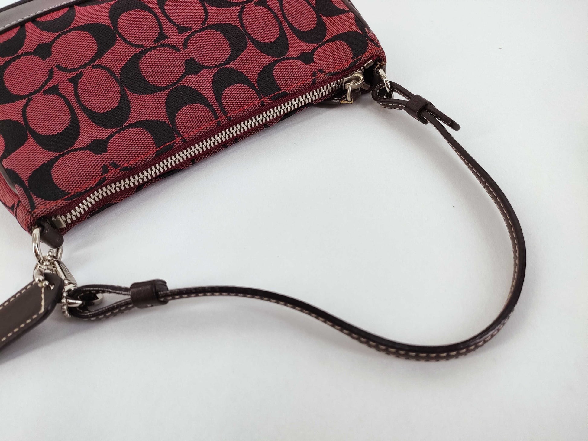 COACH Signature Coach Demi Pouch Shoulder Bag