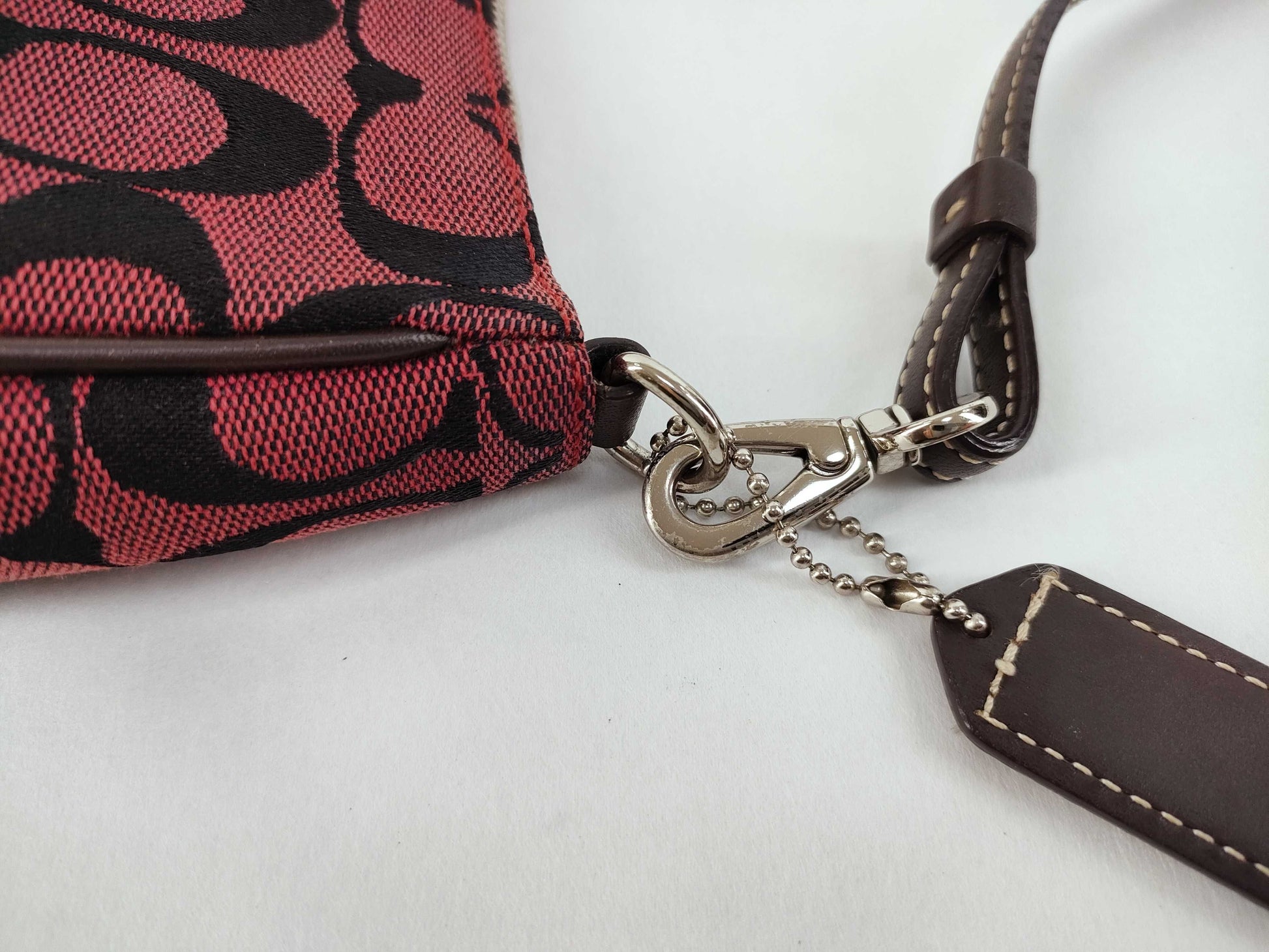 COACH Signature Coach Demi Pouch Shoulder Bag