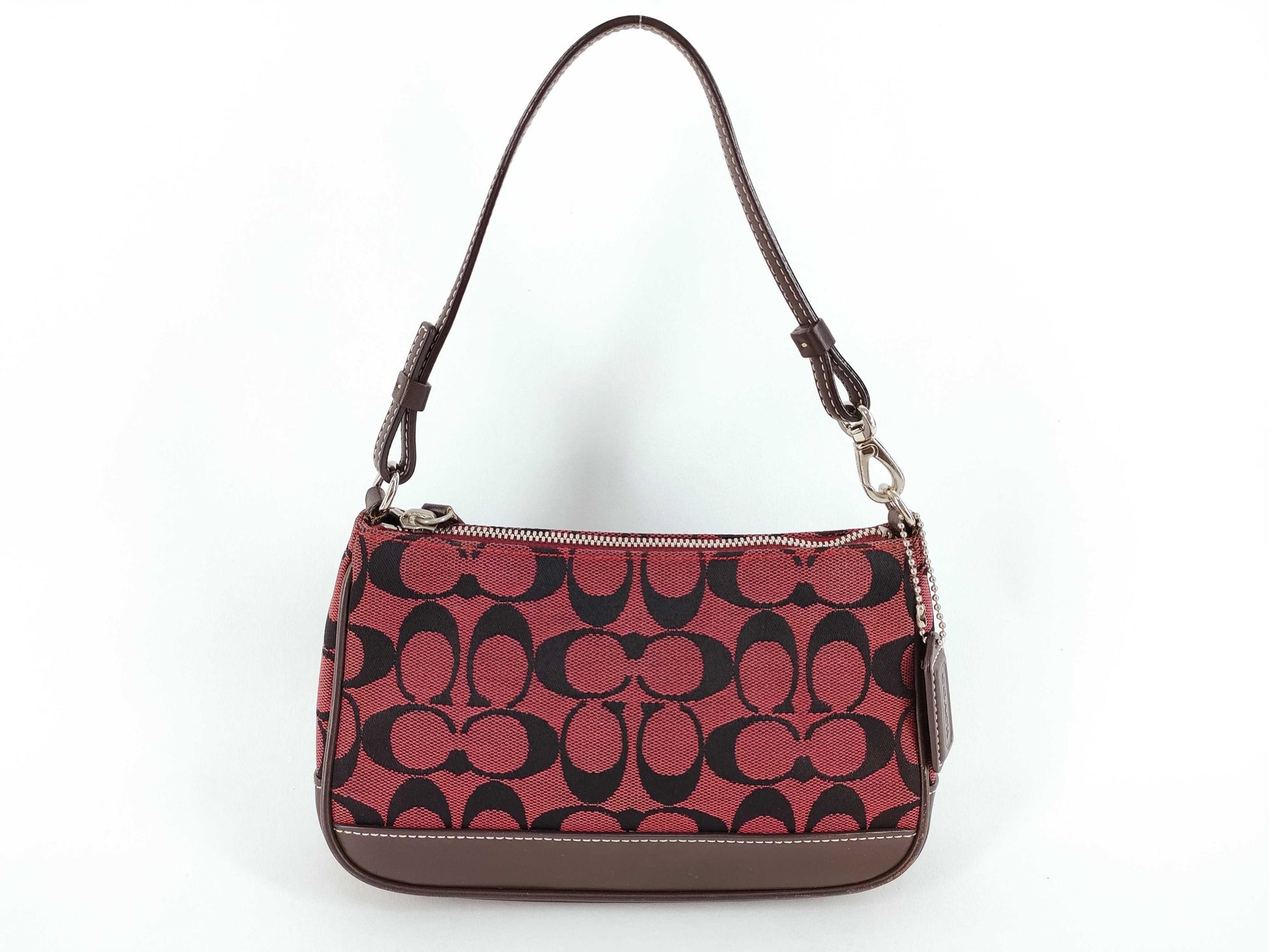 COACH Signature Coach Demi Pouch Shoulder Bag