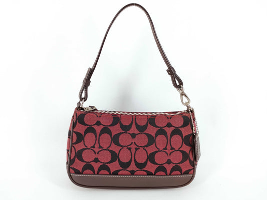 COACH Signature Coach Demi Pouch Shoulder Bag