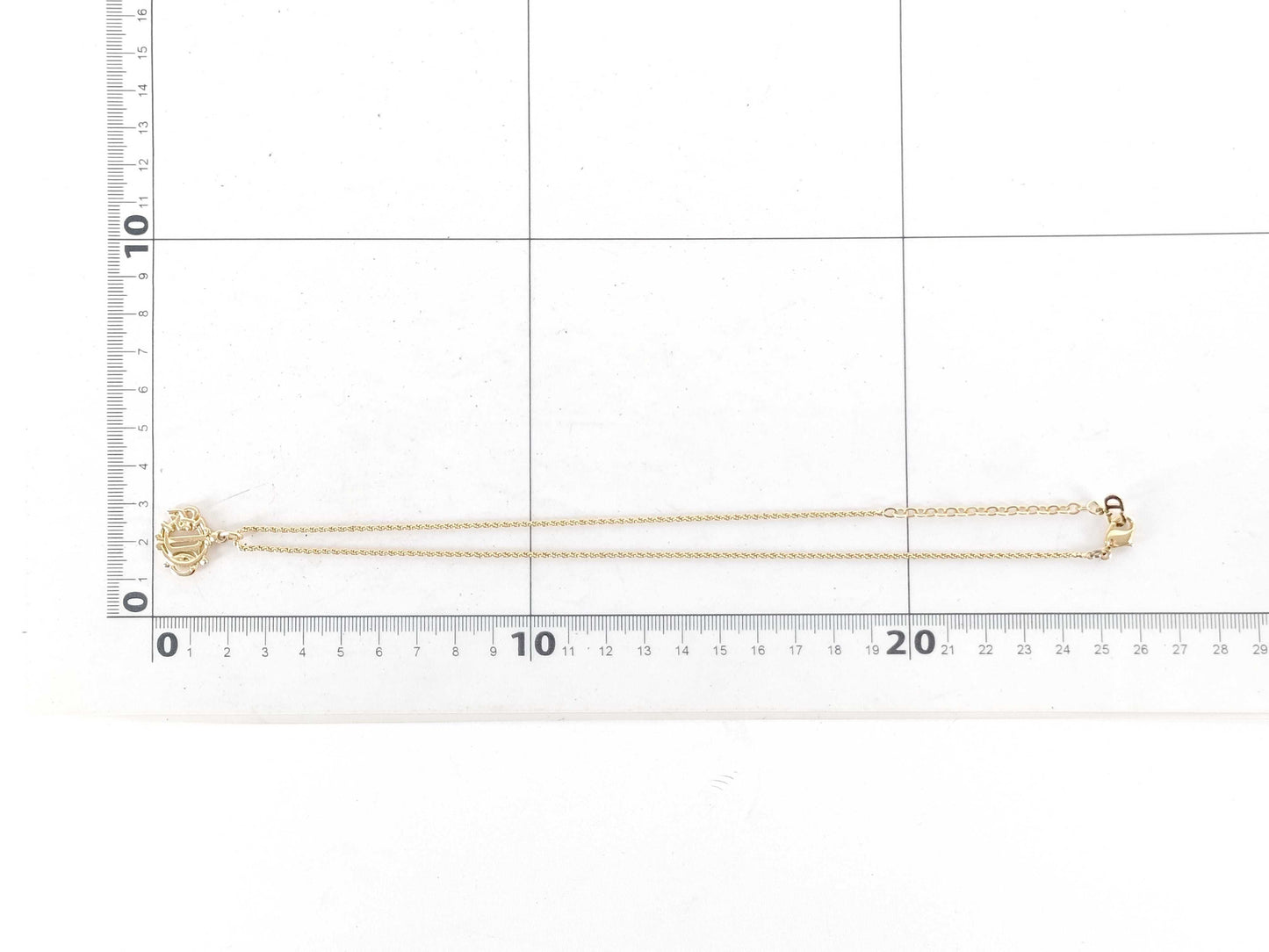 Dior CD Necklace 6.8g Necklace