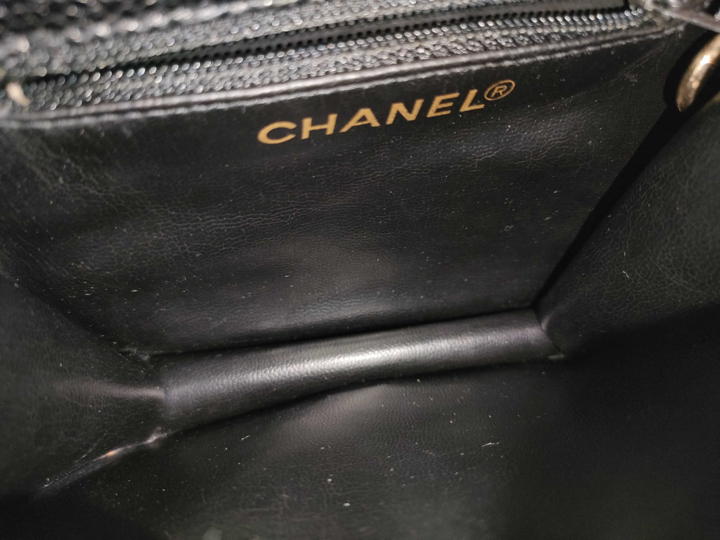 CHANEL Coco Mark Matelasse Waist Bag Seal Guarantee Waist Bag