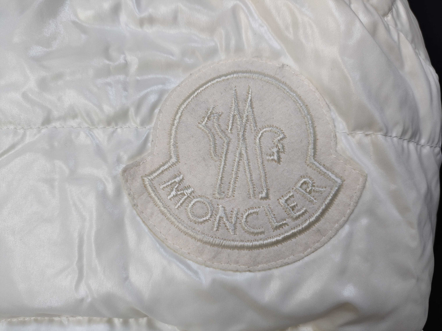 MONCLER Fluffy Boa Long Jacket Size 1