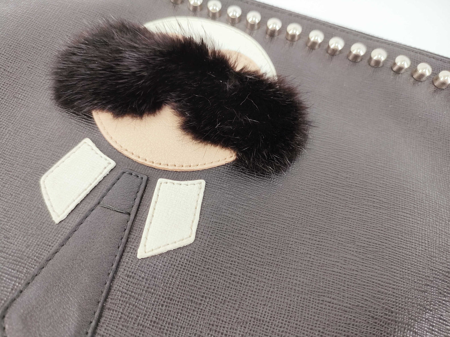 FENDI Karl Lagerfeld Clutch Bag Clutch Bag