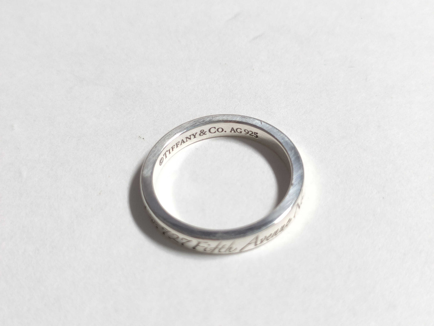 Tiffany & Co. Tiffany Ring, Note Narrow, New York, Ag925 Ring