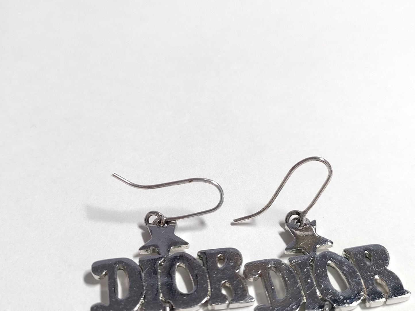 Dior W2 Dior Silver Earrings