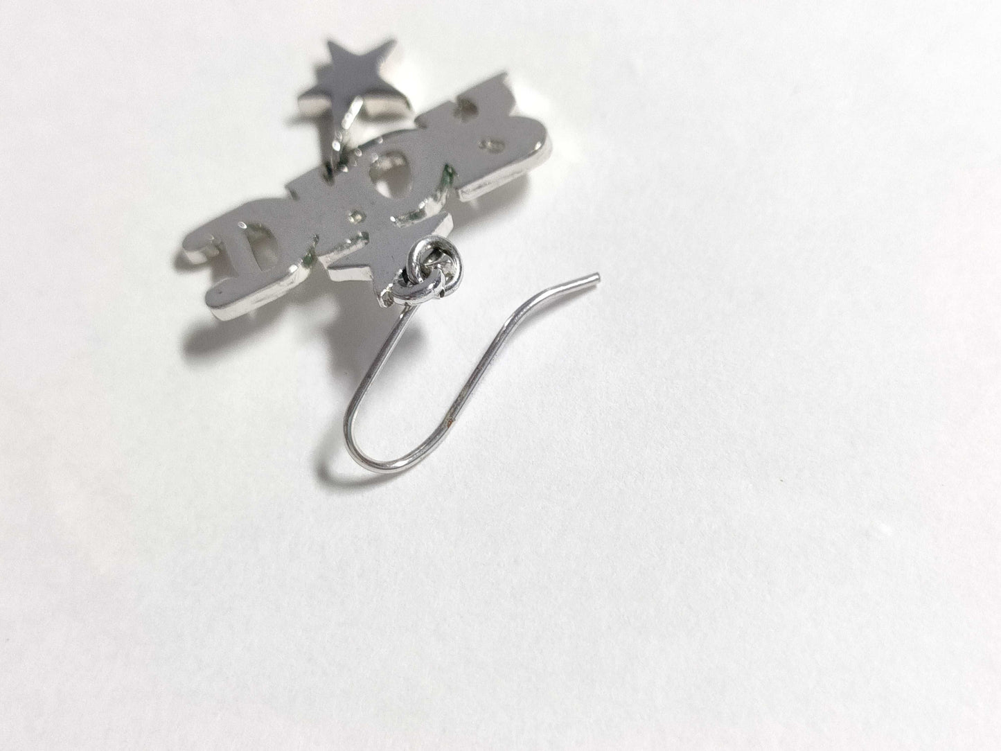 Dior W2 Dior Silver Earrings
