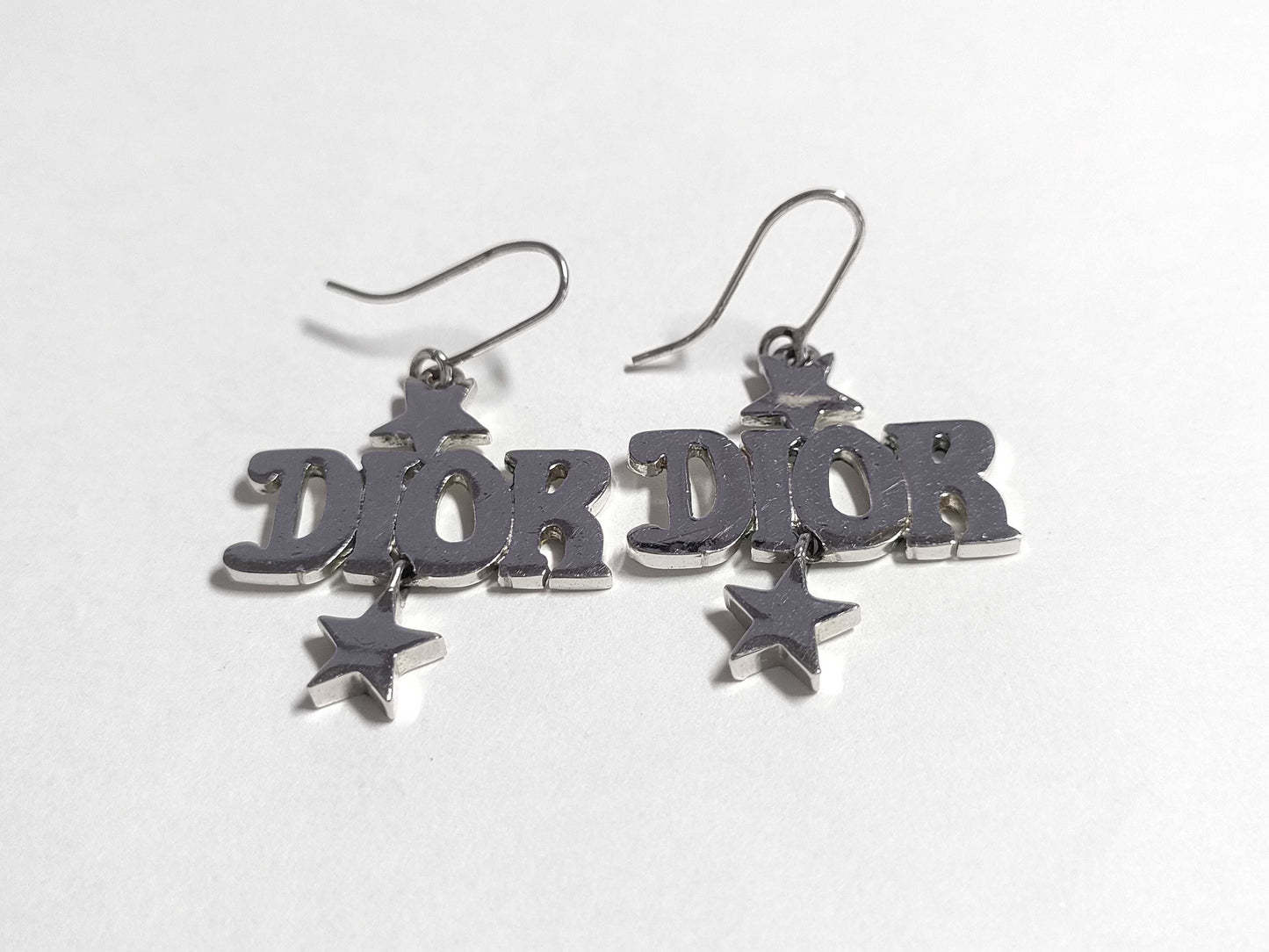 Dior W2 Dior Silver Earrings