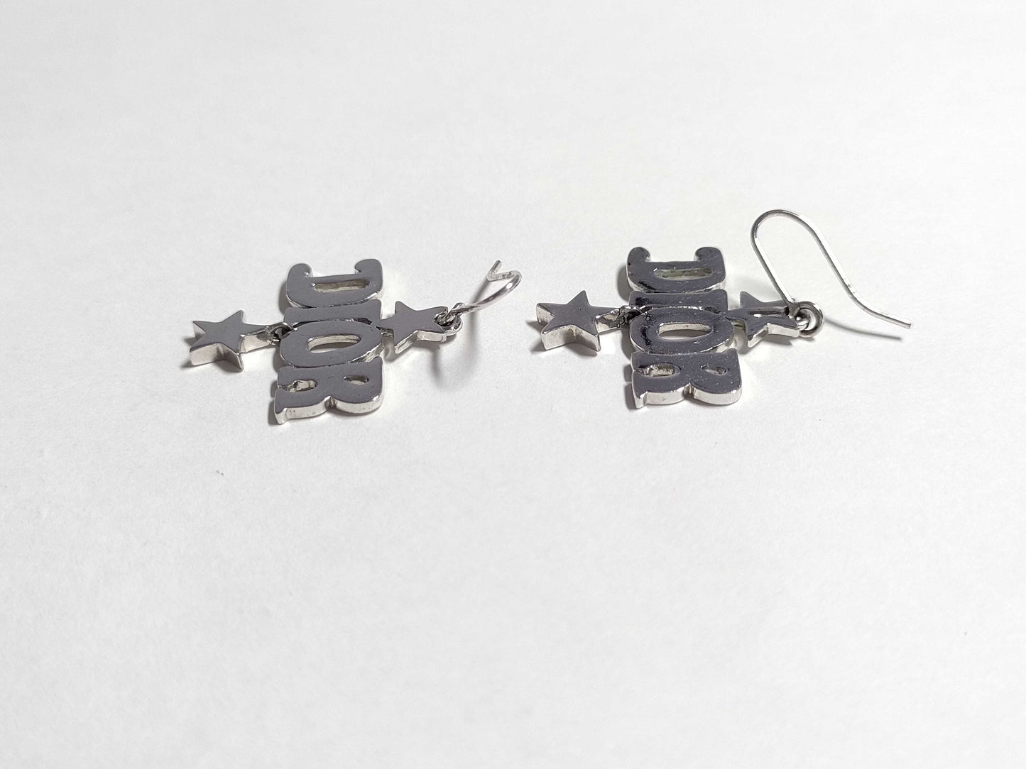 Dior W2 Dior Silver Earrings
