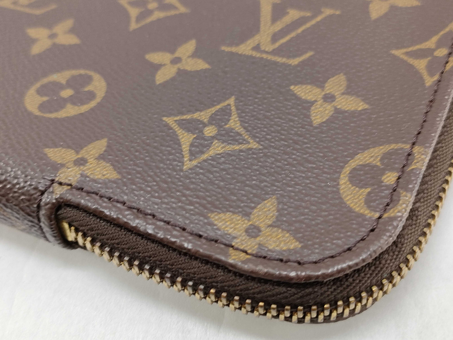 LOUIS VUITTON Monogram Poche Document TH0928 Clutch Bag