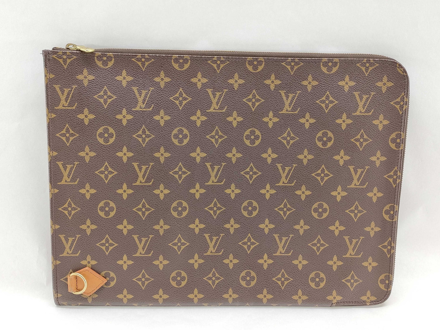LOUIS VUITTON Monogram Poche Document TH0928 Clutch Bag