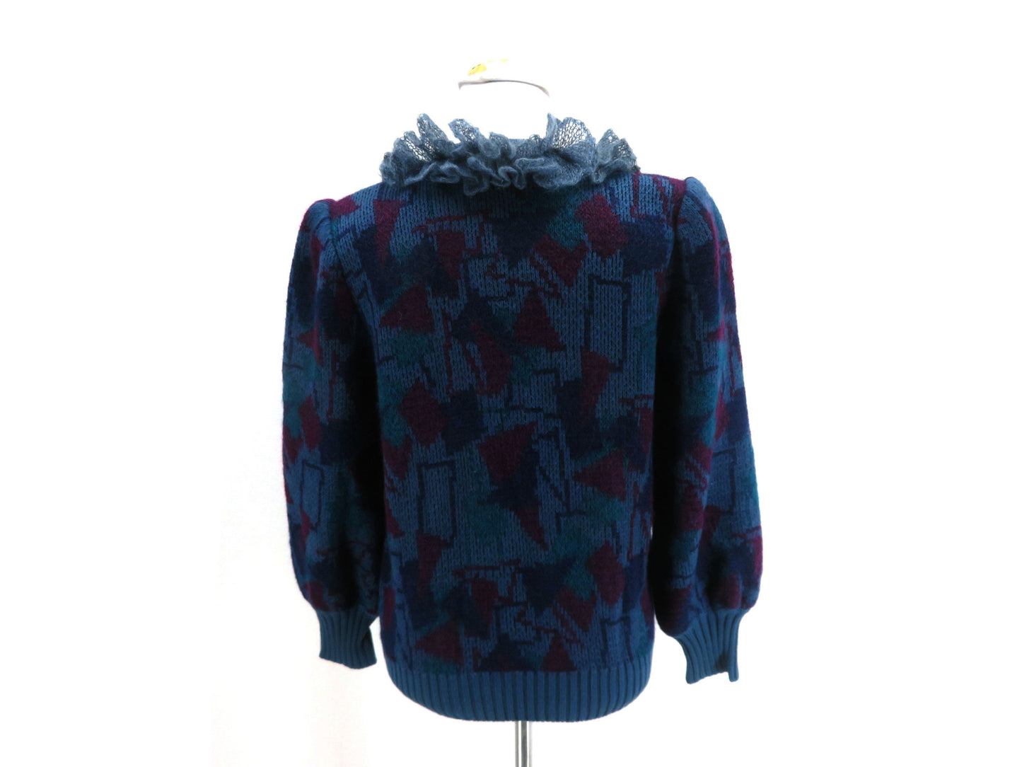 Dior Dior Knit Ruffle Ribbon Top