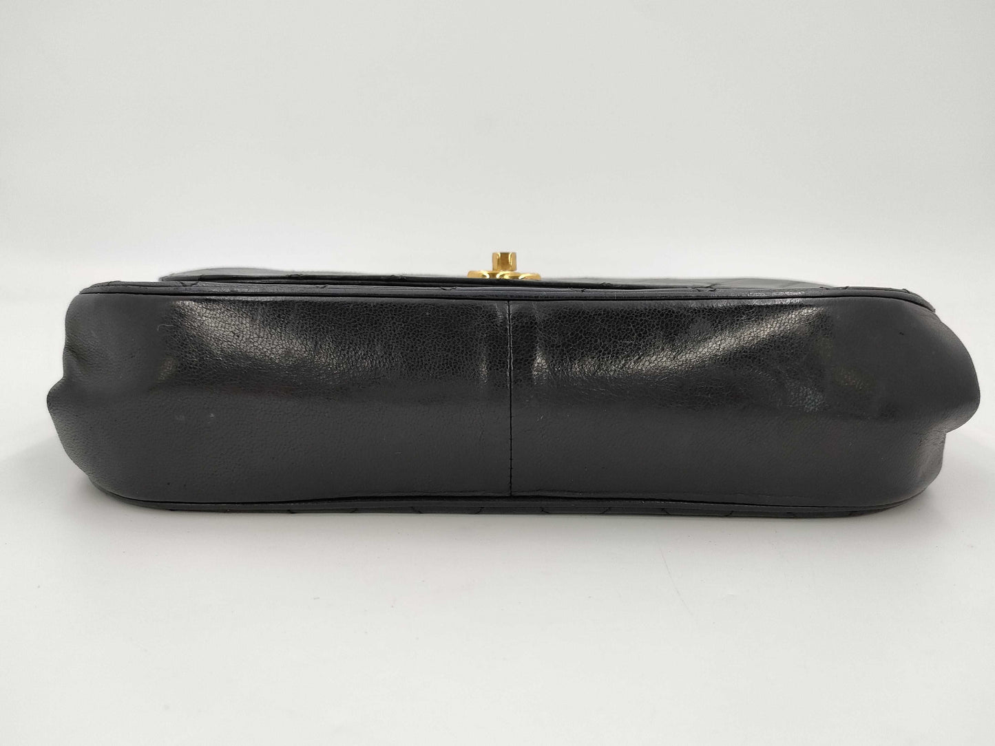 CHANEL Matelasse Lambskin Double Flap Chain Shoulder Bag
