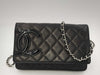 CHANEL Cambon Lamb Matelasse Chain Wallet, 15th Series, with Seal, Shoulder Bag