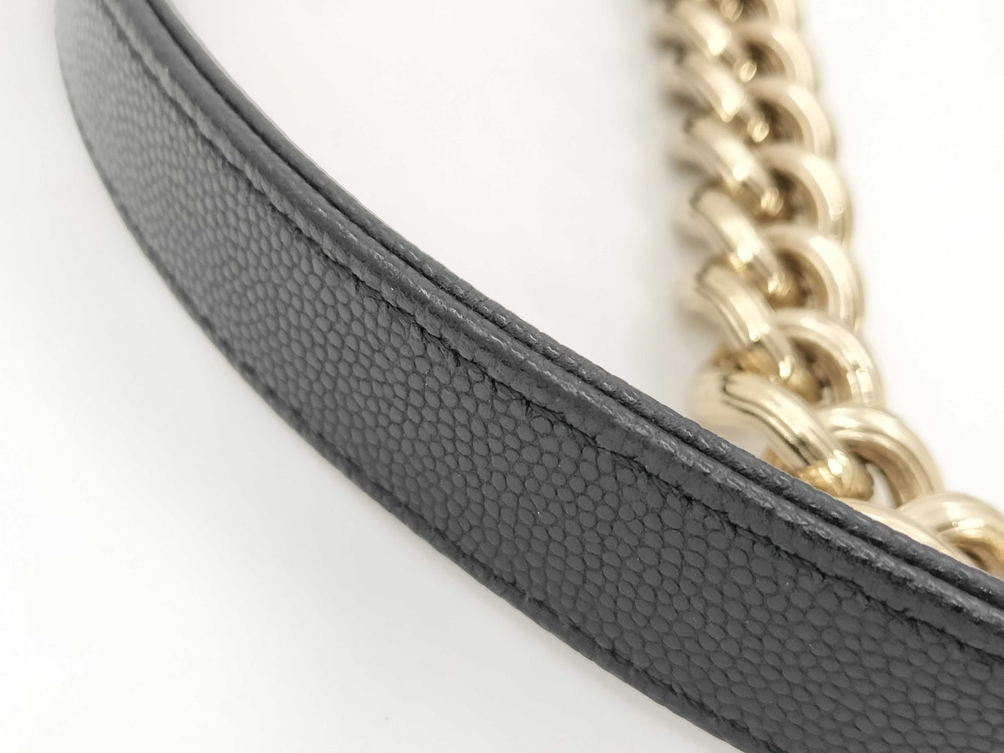 CHANEL Matelasse Boy Chanel Chain Shoulder Bag