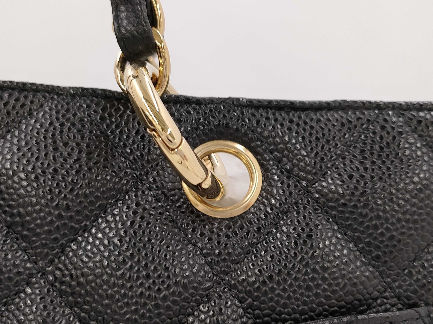 CHANEL Matelasse GST Chain Tote, Unused, Stored, Caviar Skin, Box, Bag, Card, and Sticker Included