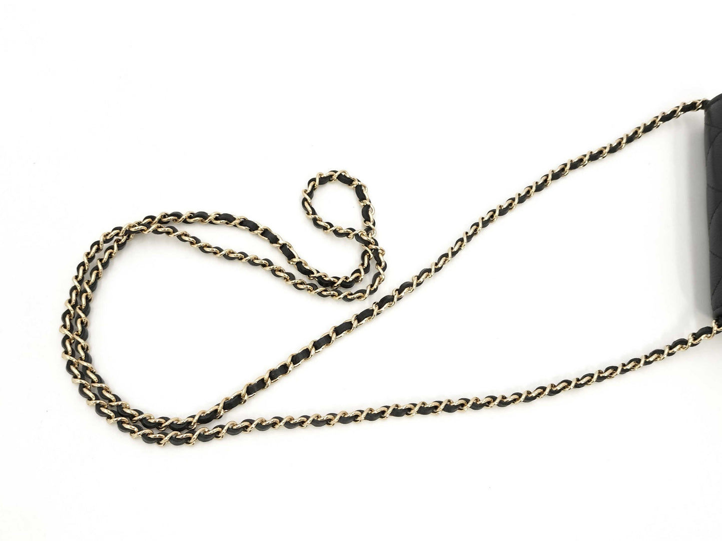 CHANEL CHANEL Matelasse Caviar Leather Chain Wallet, No. 28, with bag and sticker, Shoulder Bag