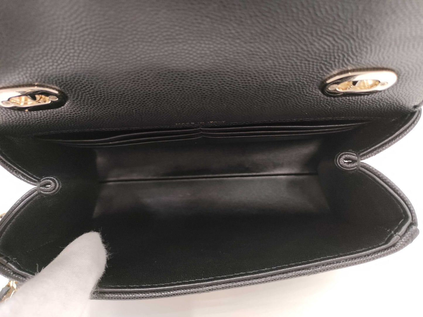 CHANEL CHANEL Top Handle/Matelasse AP4568 Grained Calfskin Shoulder Bag