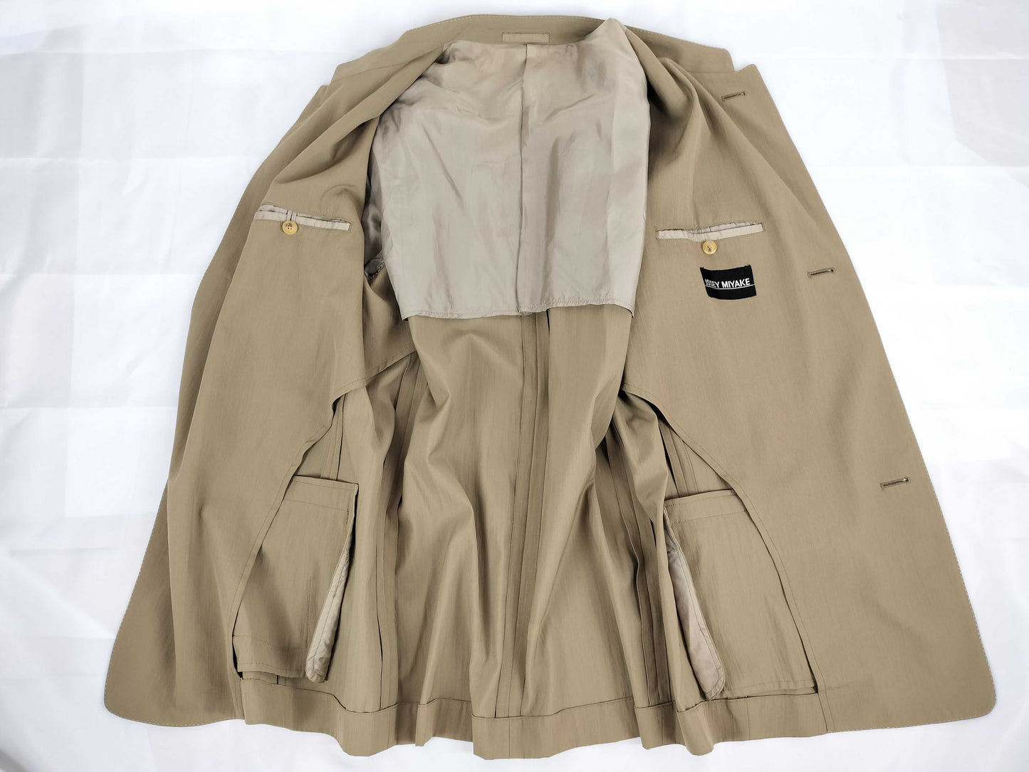 ISSEY MIYAKE ISSEY MIYAKE Mao Collar Jacket Jacket
