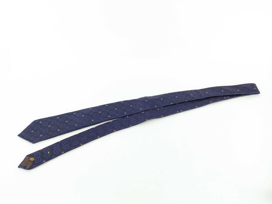 LOUIS VUITTON Monogram Louis Vuitton Monogram Navy Tie Other Accessories