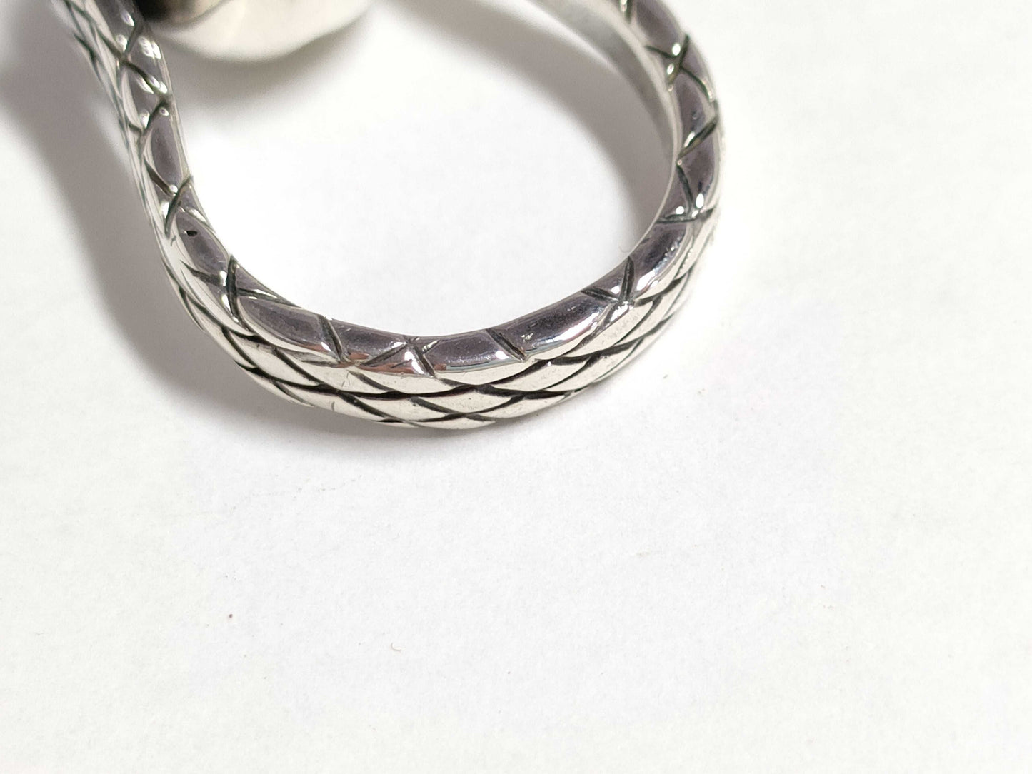 BOTTEGA VENETA Intrecciato Ring, Ball 925 Ring