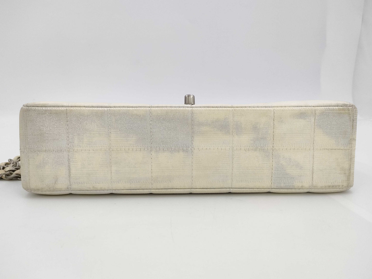 CHANEL New Travel Line Chain Silver Shoulder Bag