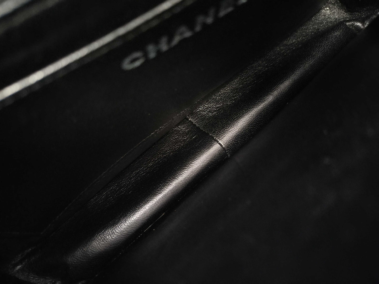 CHANEL Matelasse Velour Black with Silver Hardware, No. 4 Handbag
