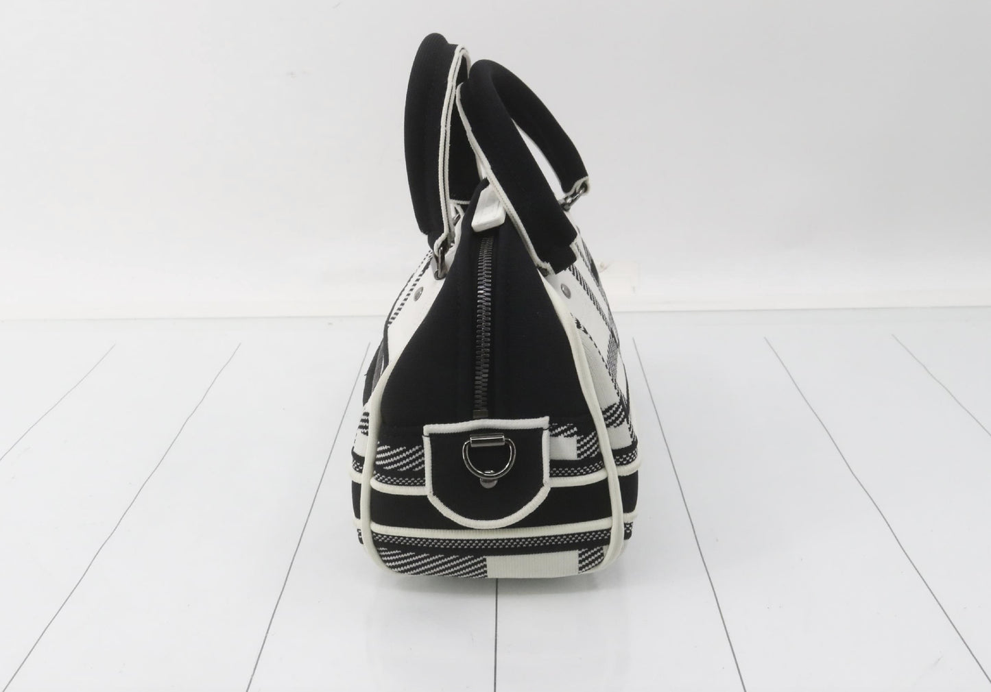 Dior 2way Black and White Handbag