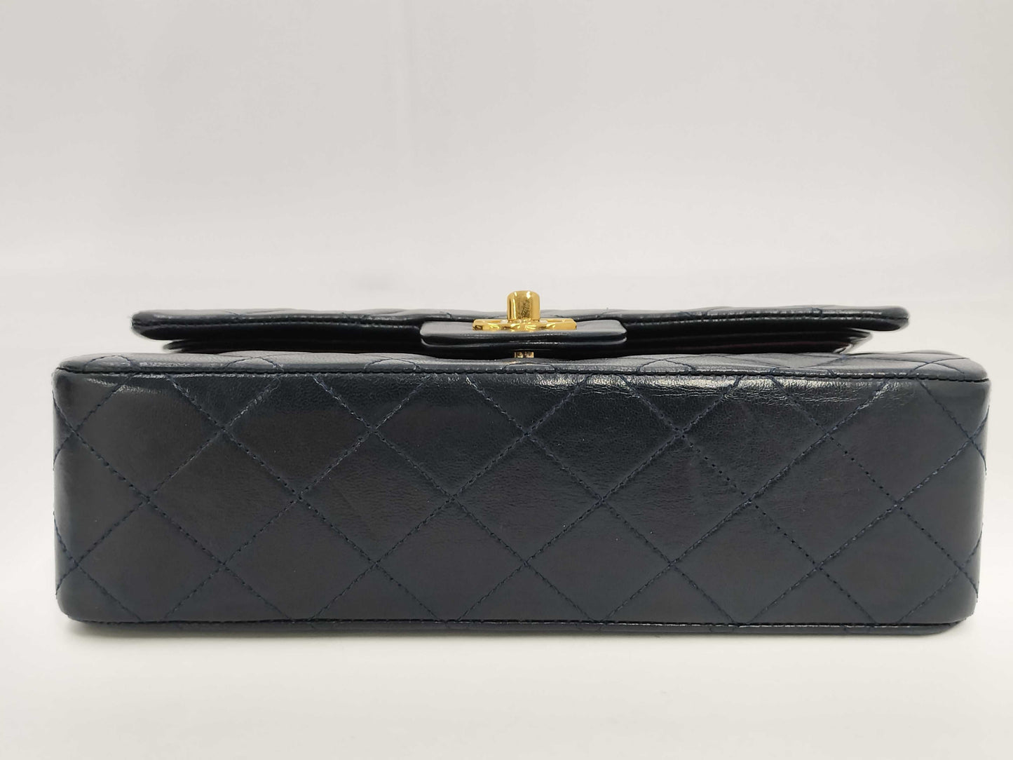 CHANEL Matelasse 23 Lambskin Double Flap Chain Shoulder Bag with Seal