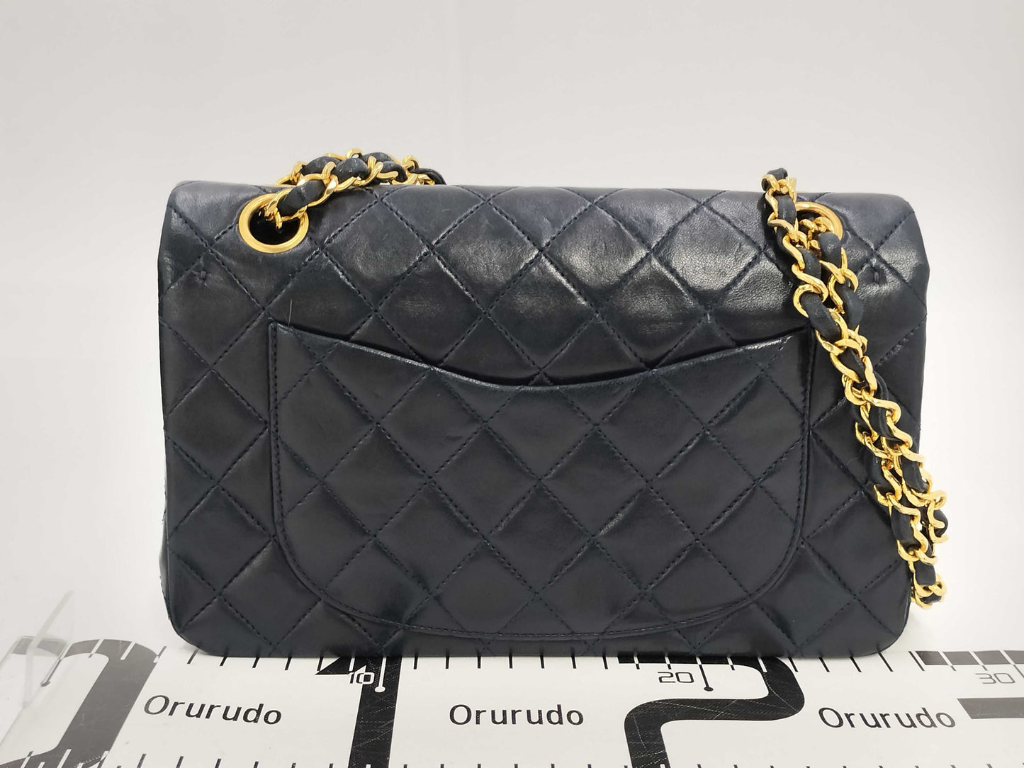 CHANEL Matelasse 23 Lambskin Double Flap Chain Shoulder Bag with Seal