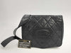 CHANEL Matelasse CHANEL Logo Shoulder Bag Black with G Card and Seal