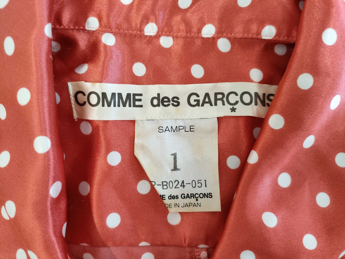 COMME des GARCONS comme des garcons top size 1 top