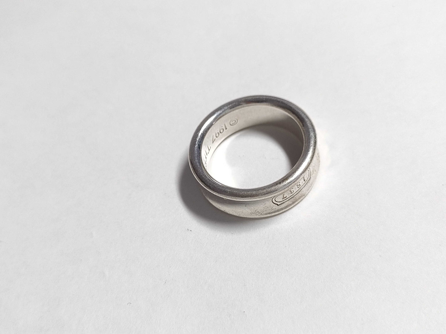 Tiffany & Co. 1837 Ring, Size 12