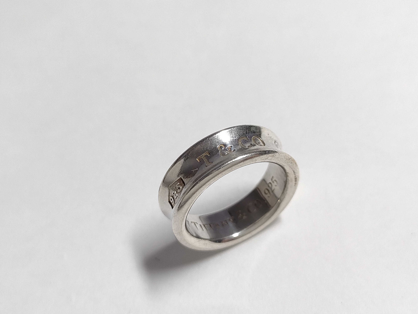 Tiffany & Co. 1837 Ring, Size 12