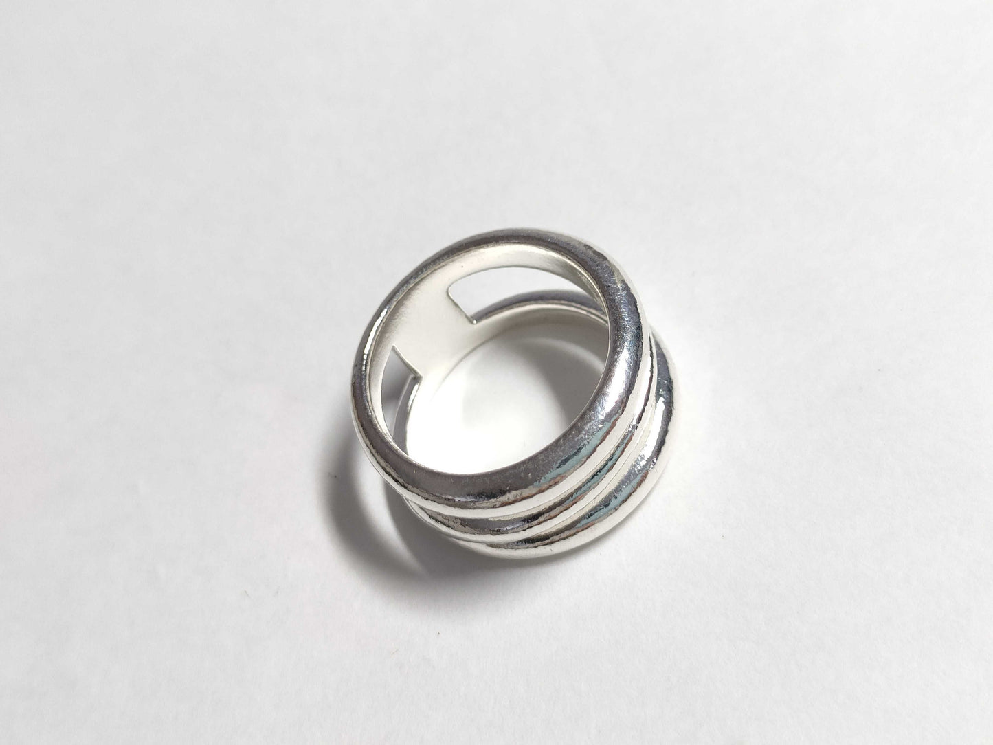 Tiffany & Co. Tiffany Diagonal Ring, Size 13