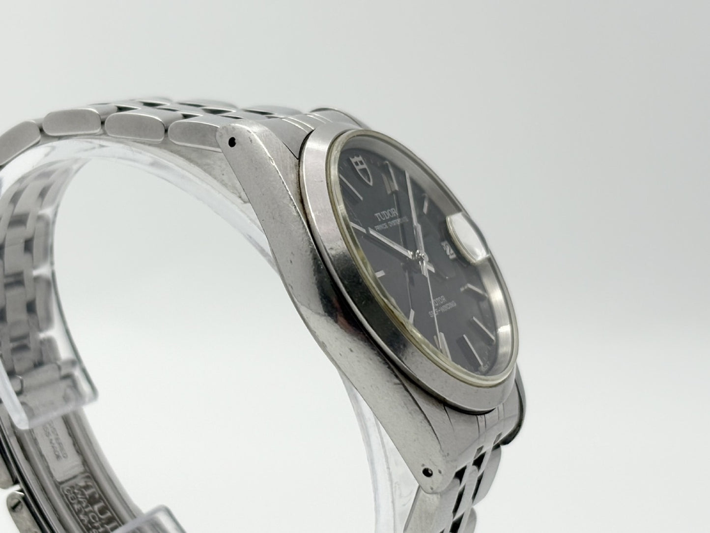 TUDOR Prince Date 74000N B709841 Black Dial Automatic Men's Watch