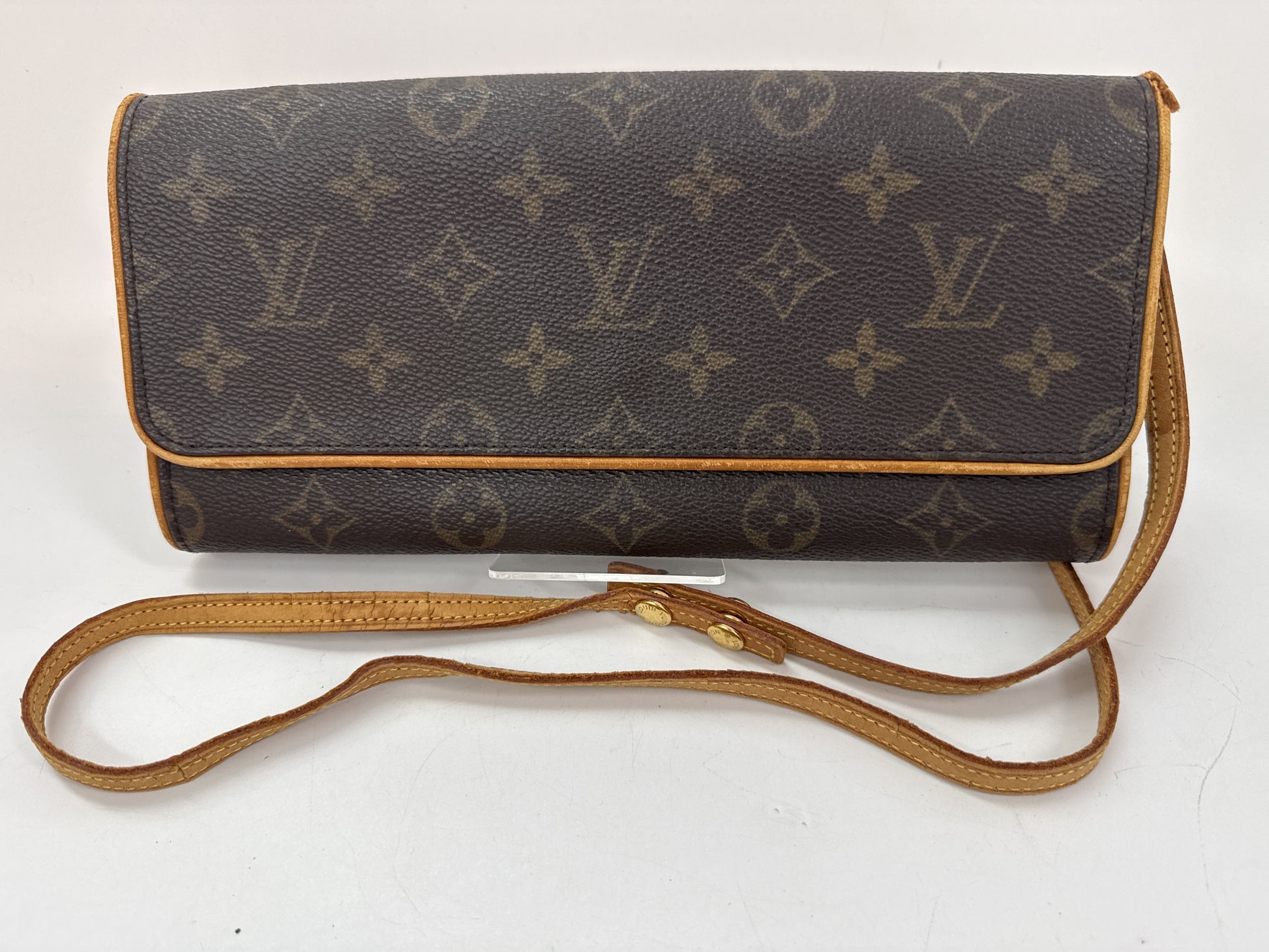 LOUIS VUITTON Monogram Pochette Twin GM Shoulder Bag