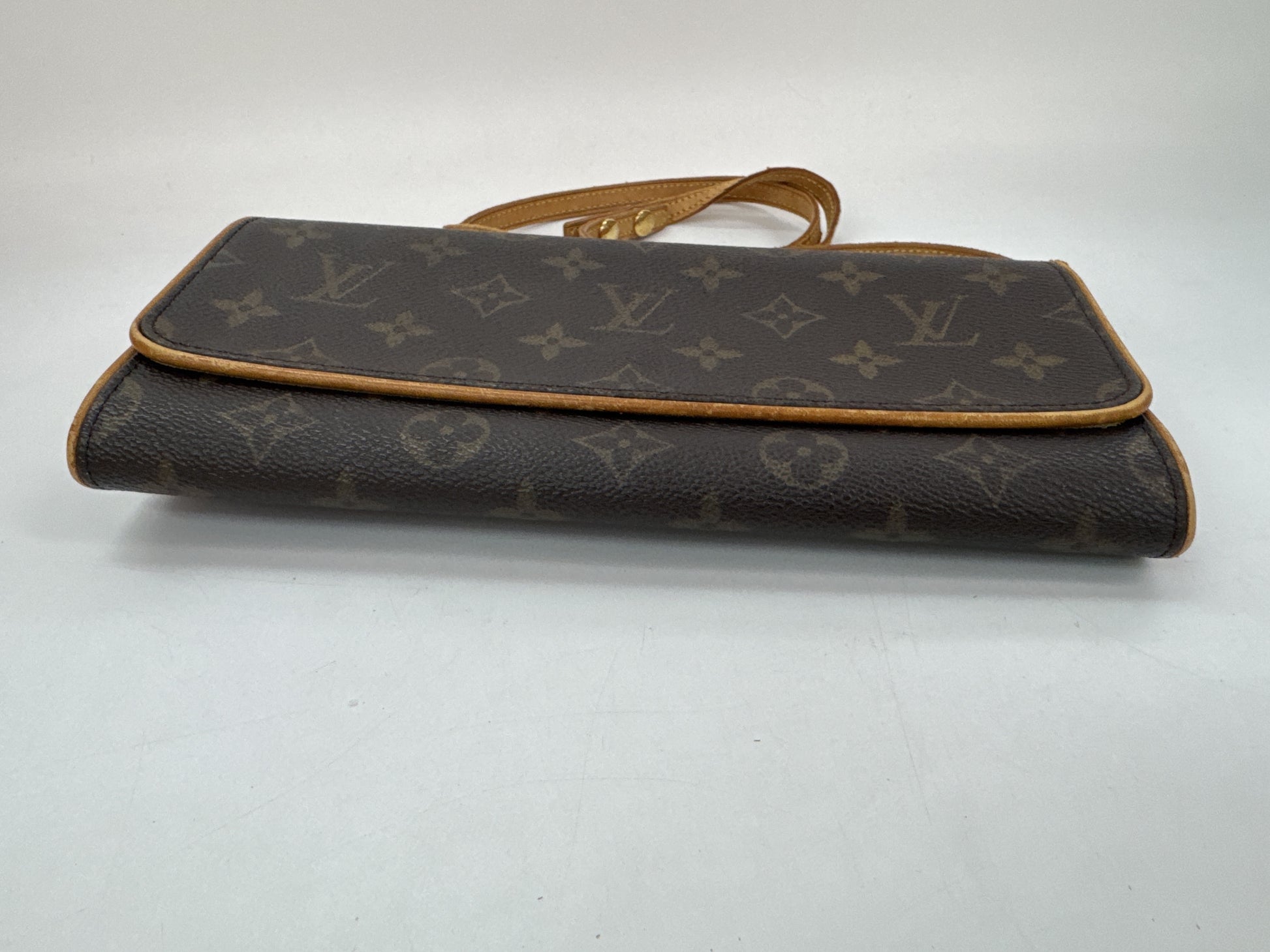 LOUIS VUITTON Monogram Pochette Twin GM Shoulder Bag