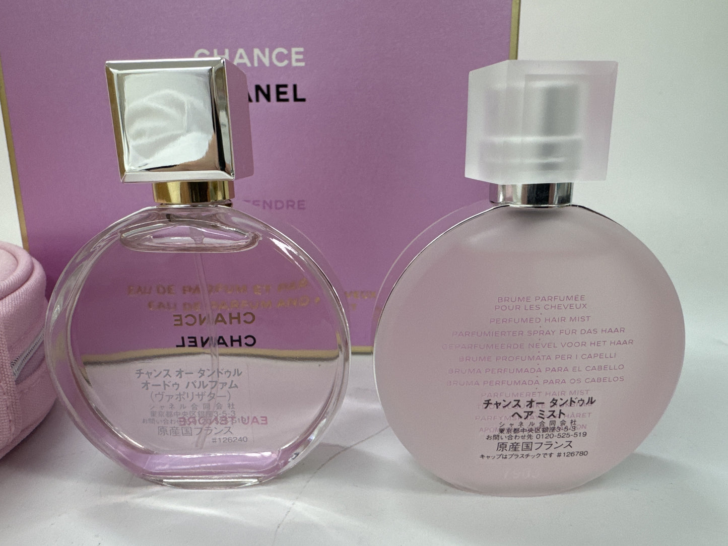 CHANEL Chanel Chance Eau Tendre Star Coffret Chance Tendre Eau de Parfum 35ml Hair Mist 35ml Unused Other Accessories