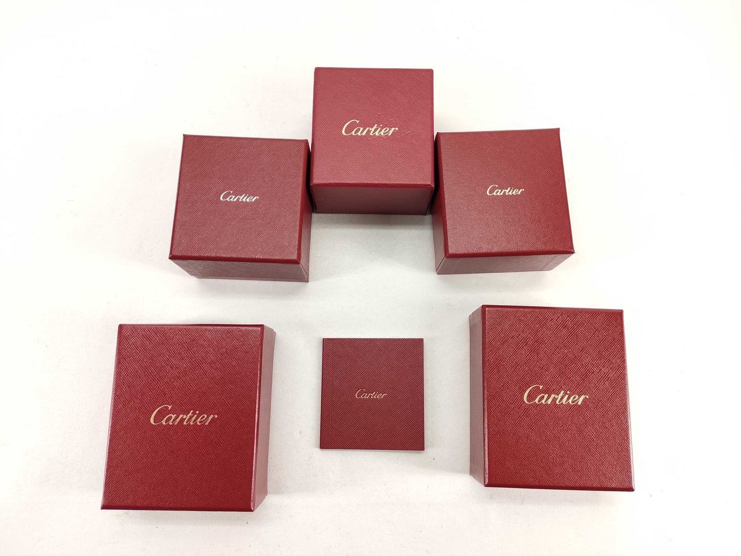 Cartier Cartier Ring Case Brand Empty Box Collection Brand Empty Box Collection