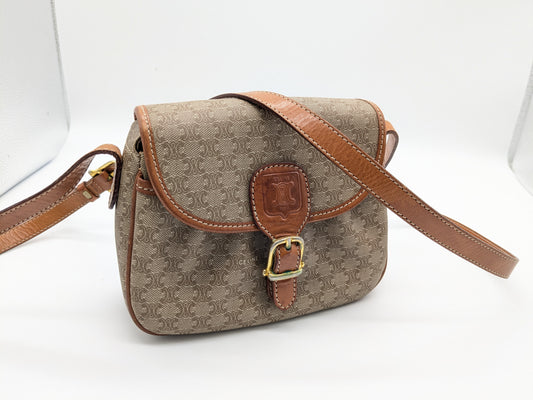 CELINE Macadam Mini Shoulder Bag