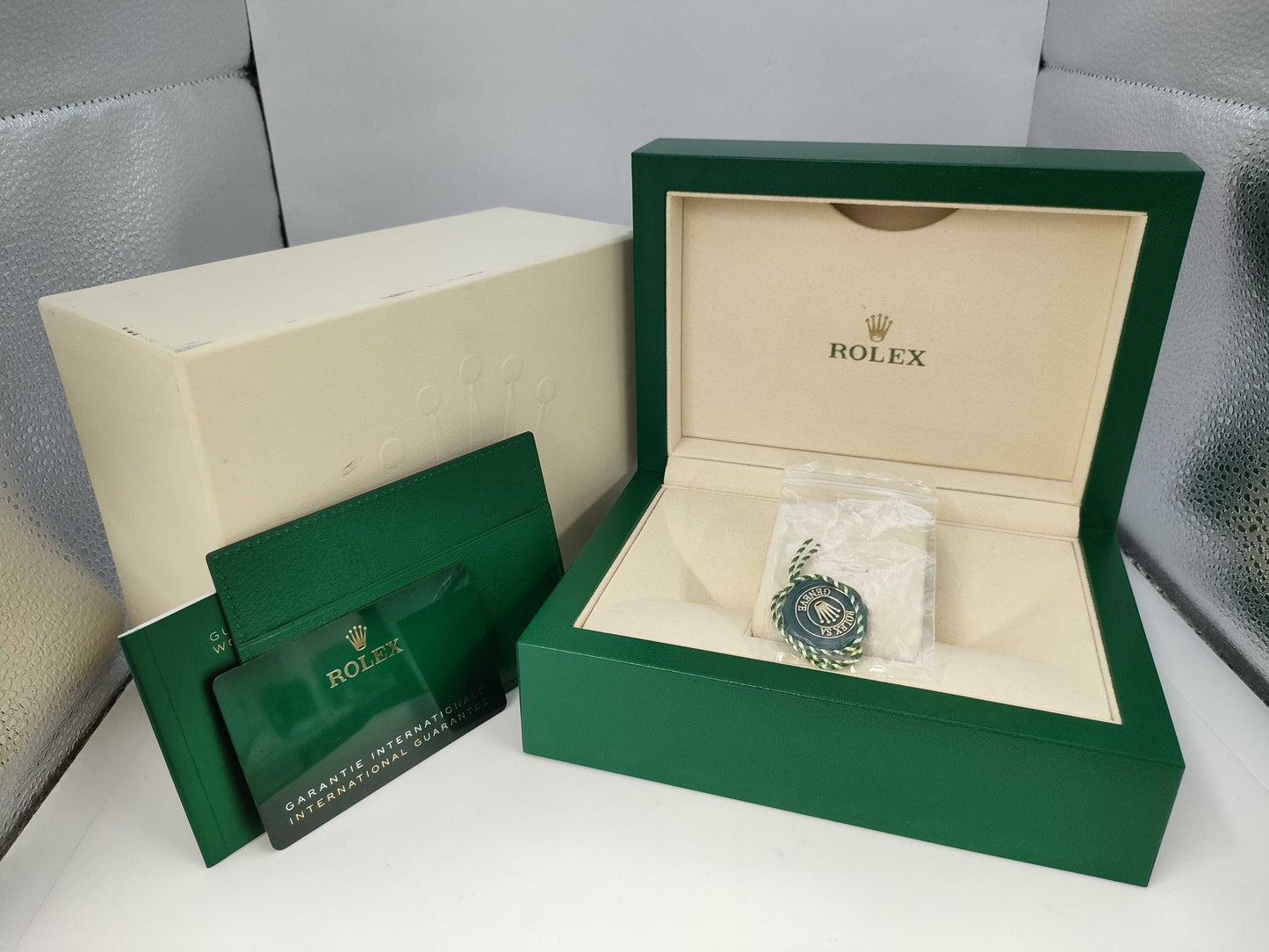 ROLEX 126500LN FOR1609 White Dial Men's Watch
