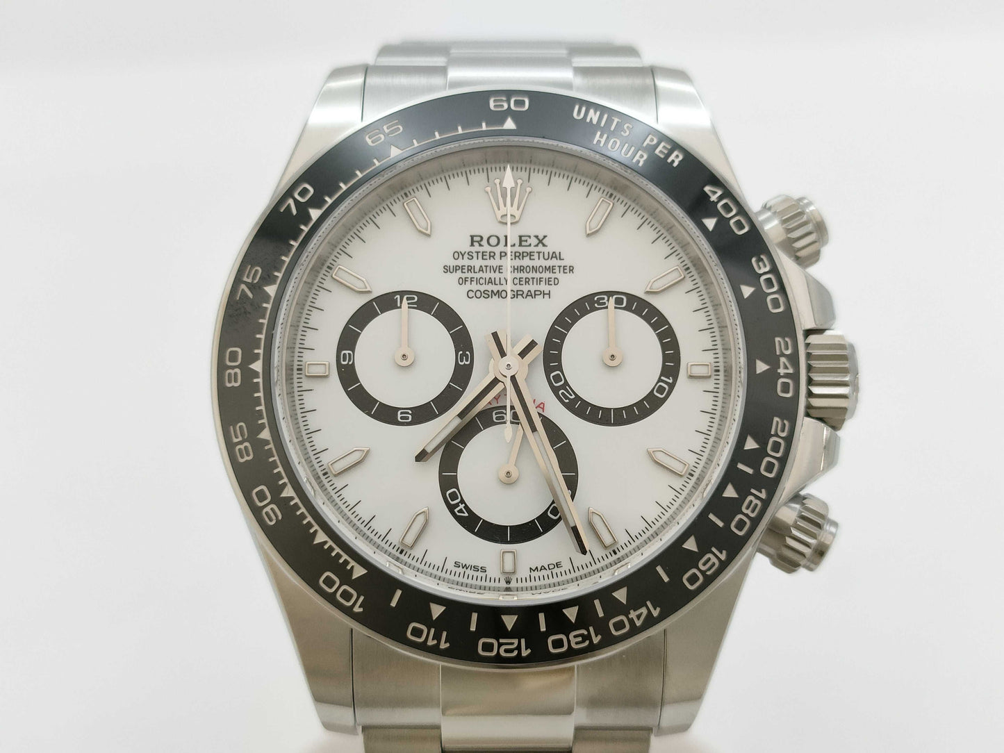 ROLEX 126500LN FOR1609 White Dial Men's Watch